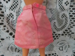 PAK PINK SATIN SKIRT BK